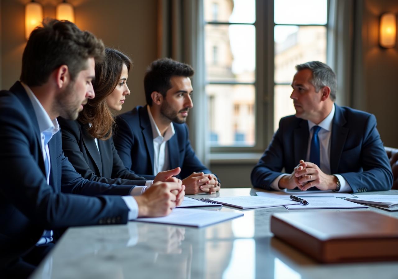 Il team di Eolo Texts in una sessione di consulenza professionale